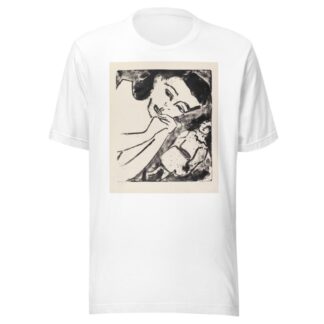 Fränzikopf mit Puppe by Ernst Ludwig Kirchner T-Shirt