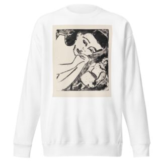 Fränzikopf mit Puppe by Ernst Ludwig Kirchner Sweatshirt