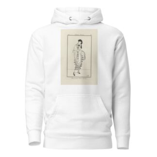 Robe à volants by Jan van Brock Hoodie