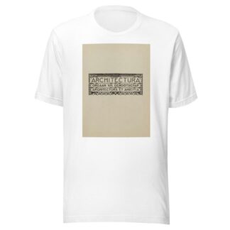 Hoofd voor het weekblad Architectura. by Karel de Bazel T-Shirt
