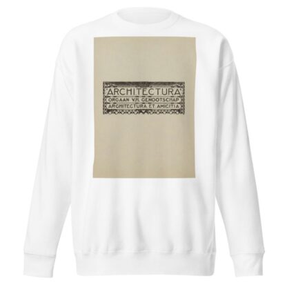 Hoofd voor het weekblad Architectura. by Karel de Bazel Sweatshirt