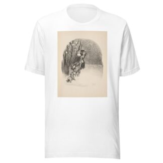Hunting and fishing Pl.07 by Honoré Daumier T-Shirt