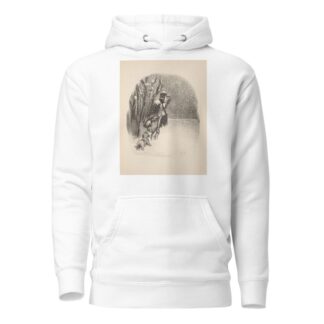 Hunting and fishing Pl.07 by Honoré Daumier Hoodie
