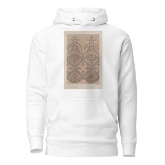 Black lace flounce, by Matthew Digby Wyatt Hoodie