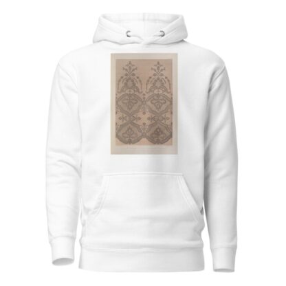 Black lace flounce, by Matthew Digby Wyatt Hoodie