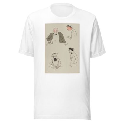 Landau, D. Rochereau, Leonino, Letellier by Georges Goursat (Sem) T-Shirt