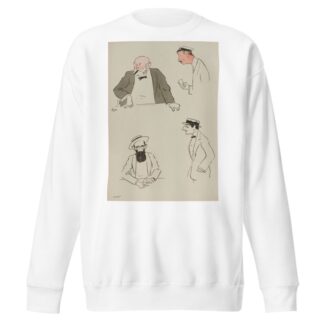 Landau, D. Rochereau, Leonino, Letellier by Georges Goursat (Sem) Sweatshirt