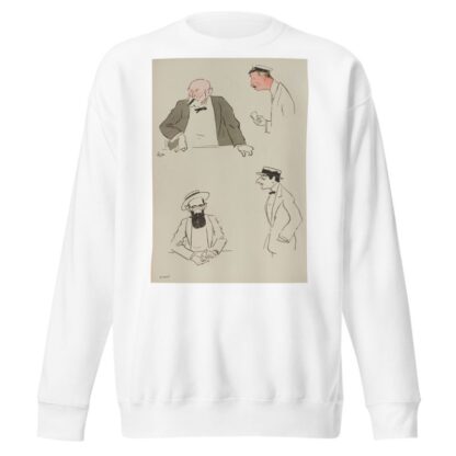 Landau, D. Rochereau, Leonino, Letellier by Georges Goursat (Sem) Sweatshirt