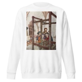 The Emperor’s New Clothes Pl 1 by Edmund Dulac Sweatshirt
