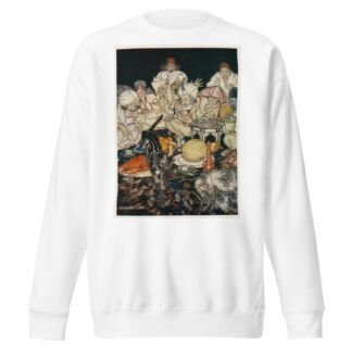 When Puss saw the rats and mice she didn’t wait to be told by Arthur Rackham Sweatshirt