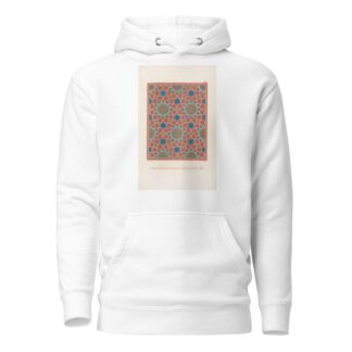 Mosaik-Wandbekleidung im Grabgebäude des Galaon el Alfi zu Kairo by Friedrich Maximilian Hessemer Hoodie