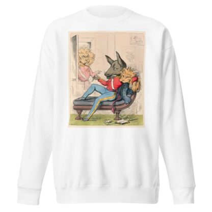 The Ass In A Lion’s Skin by Charles Henry Bennett Sweatshirt
