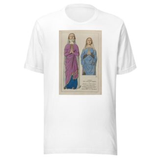 XIVe siècle. Cath[edrale] de Neuchatel-Bourgogne, et Jeanne de Montfaucon, comtesses de Neuchatel by Raphaël Jacquemin T-Shirt
