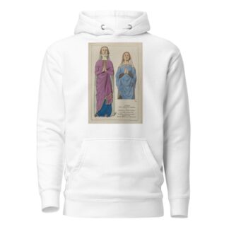 XIVe siècle. Cath[edrale] de Neuchatel-Bourgogne, et Jeanne de Montfaucon, comtesses de Neuchatel by Raphaël Jacquemin Hoodie