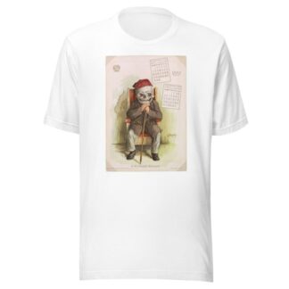 The Antikamnia Calendar, A Withered Blossom by L Crusius T-Shirt