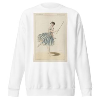 Melle. Carlotta Grisi dans La filleule des fées, 2e. acte by Alexandre Lacauchie Sweatshirt