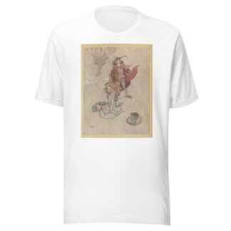 The Swineherd scolded and the rain poured down by William Heath Robinson T-Shirt