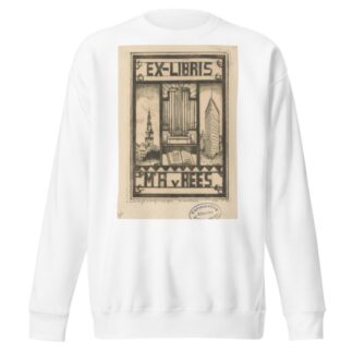 Ex libris van M.A. van Rees by Lodewijk Schelfhout Sweatshirt
