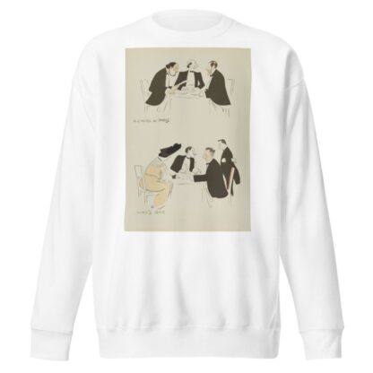 A L’Hotel de Paris. Ciro’s Bar by Georges Goursat (Sem) Sweatshirt