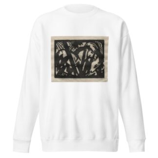 Horse by Franz Marc Sweatshirt