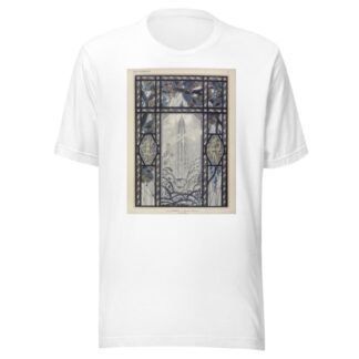 Le jet d’eau, au Pavillon du Vitrail by Jacques Gruber T-Shirt