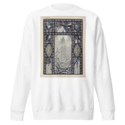 Le jet d’eau, au Pavillon du Vitrail by Jacques Gruber Sweatshirt
