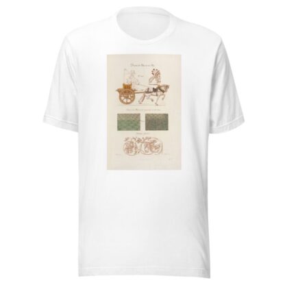 Dessins de char et de pave; no. 6808; extraits de deux manuscrits du commencement du XVIeme. siècle; no. 6920. by Nicolas Xavier Willemin T-Shirt