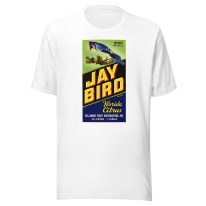 Jay Bird Brand Florida Citrus Label by Anonymous T-Shirt