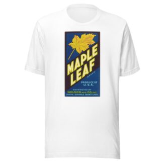 Maple Leaf Brand Citrus Label by Anonymous T-Shirt