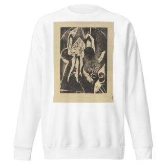Cocotte on the Street 2 by Ernst Ludwig Kirchner Sweatshirt