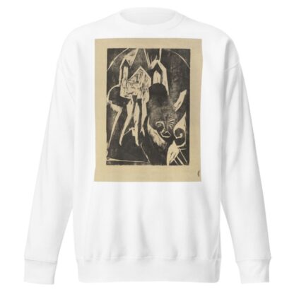 Cocotte on the Street 2 by Ernst Ludwig Kirchner Sweatshirt