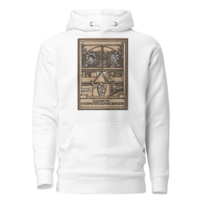Design for a bookplate for Kenneth Fitzpatrick Mackenzie by Paul Nash Hoodie