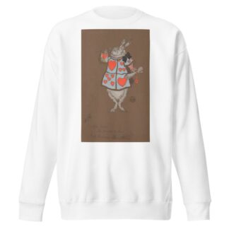 White Rabbit with Herald’s Costume by William Penhallow Henderson Sweatshirt