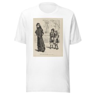 Little Sister; A Widow, Whats a Widow by Charles Dana Gibson T-Shirt