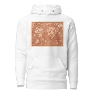 Twee bacchanten omgeven door wingerdbladeren by Johannes Josephus Aarts Hoodie