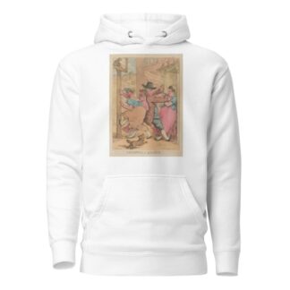 Crimping a Quaker by Thomas Rowlandson Hoodie