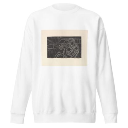 Trombone Player by Fred Becker Sweatshirt