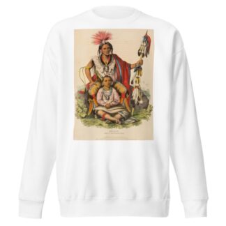 Keokuk. Chief Of The Sacs And Foxes by Charles Bird King Sweatshirt