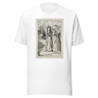 Lady Nelly – the Flirt by Charles Samuel Keene T-Shirt