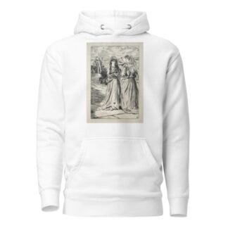 Lady Nelly – the Flirt by Charles Samuel Keene Hoodie