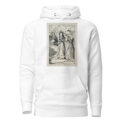 Lady Nelly – the Flirt by Charles Samuel Keene Hoodie