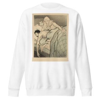 Figure toi que l’enjeu est fort et que tu ne joues que pour un by Fernand Louis Gottlob Sweatshirt