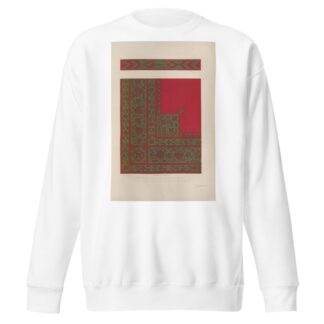 Decoration of an Indian saddle cover by Matthew Digby Wyatt Sweatshirt