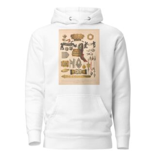 Deutsche Volkstrachten Pl.82 by Albert Kretschmer Hoodie