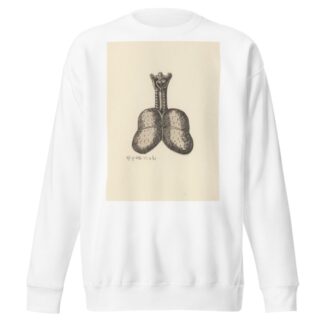 Lungs and trachea by Lucas Kilian Sweatshirt