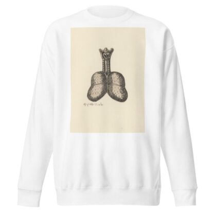 Lungs and trachea by Lucas Kilian Sweatshirt
