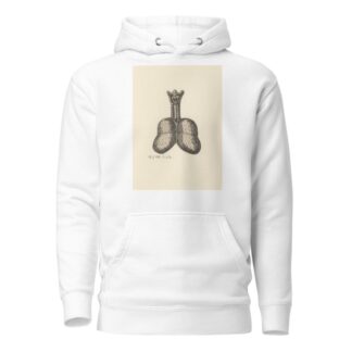 Lungs and trachea by Lucas Kilian Hoodie