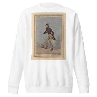 Very cold outside; Why i’m a perfect icicle by William Heath Sweatshirt