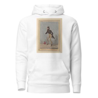 Very cold outside; Why i’m a perfect icicle by William Heath Hoodie