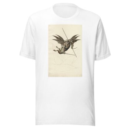 Winged devil, from a fresco in the Camposanto at Pisa by David Humbert de Superville T-Shirt